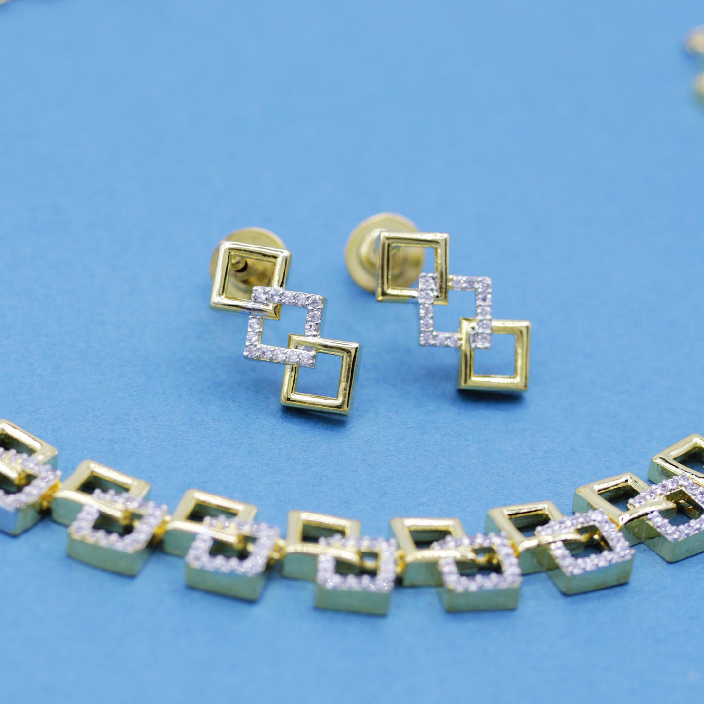 Akira AD Studded Necklace Set