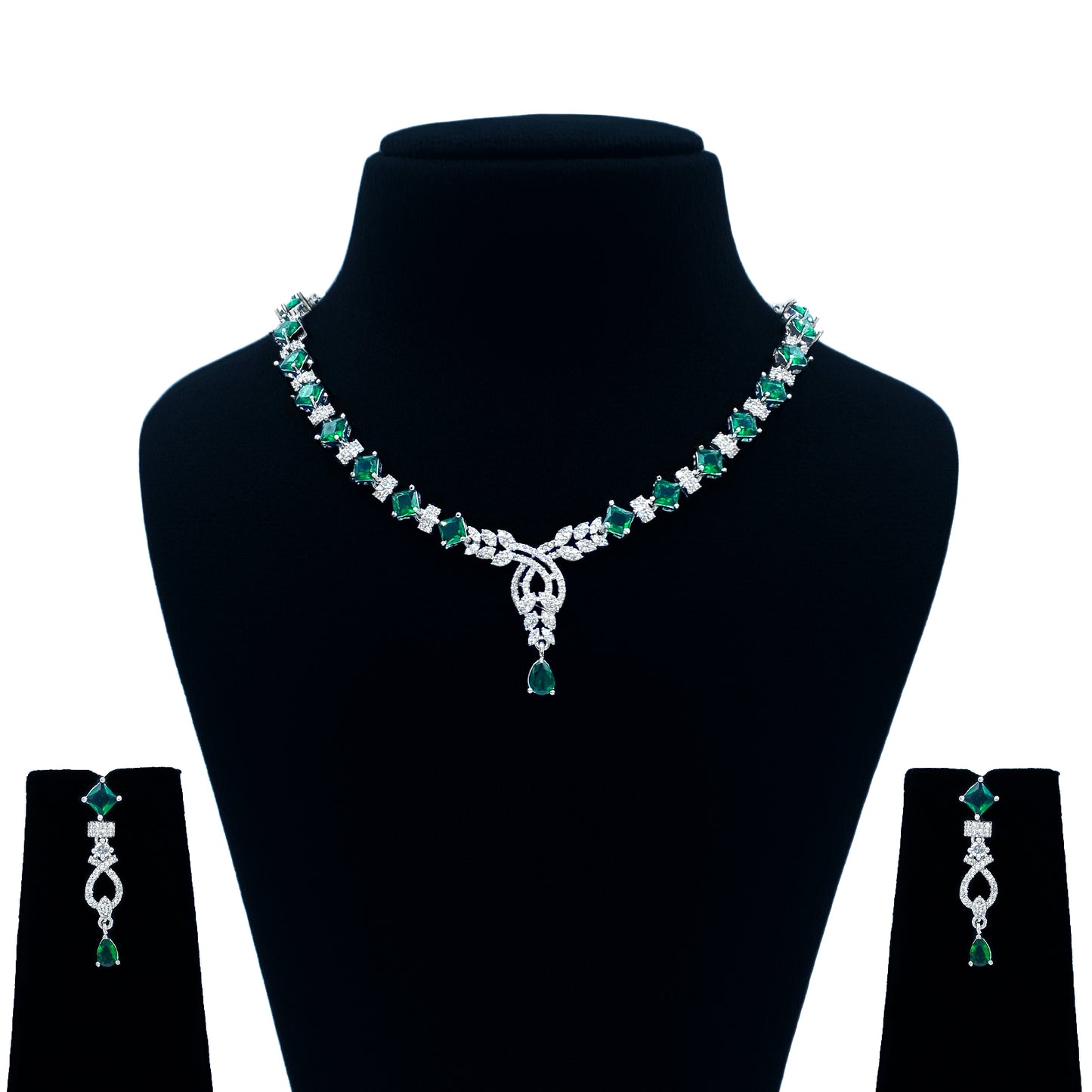 Jiya AD Studded Necklace Set