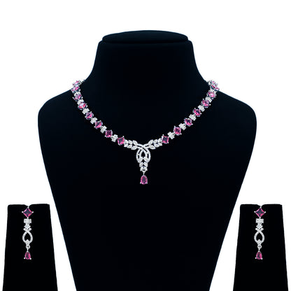 Jiya AD Studded Necklace Set
