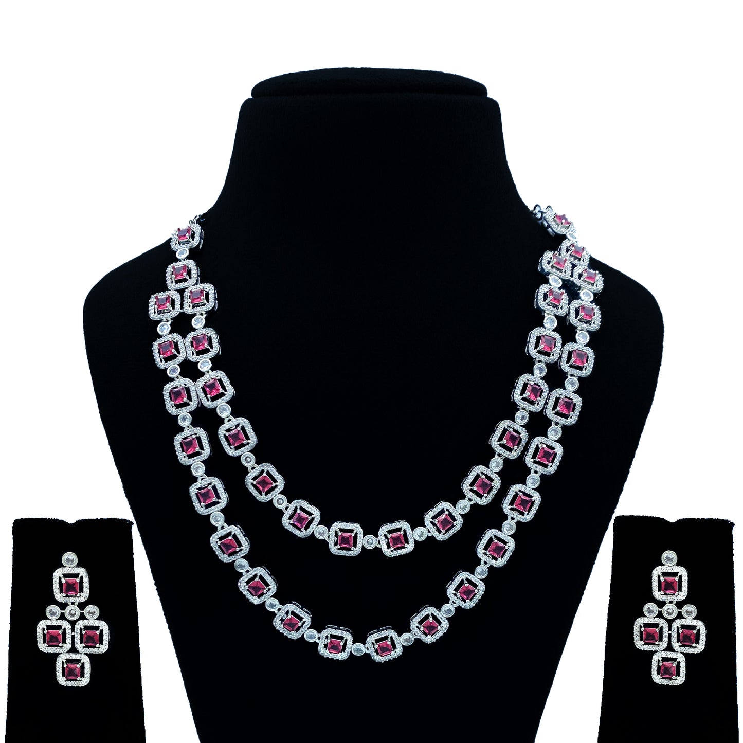 Amrita AD Studded Necklace Set