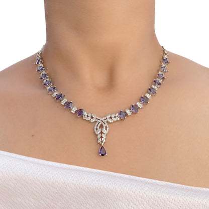 Jiya AD Studded Necklace Set