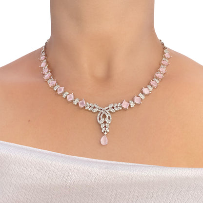 Jiya AD Studded Necklace Set