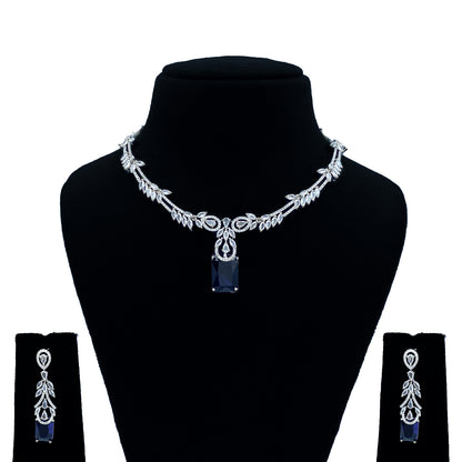 Neelima AD Studded Necklace Set