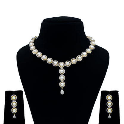Kiara AD Studded Necklace Set