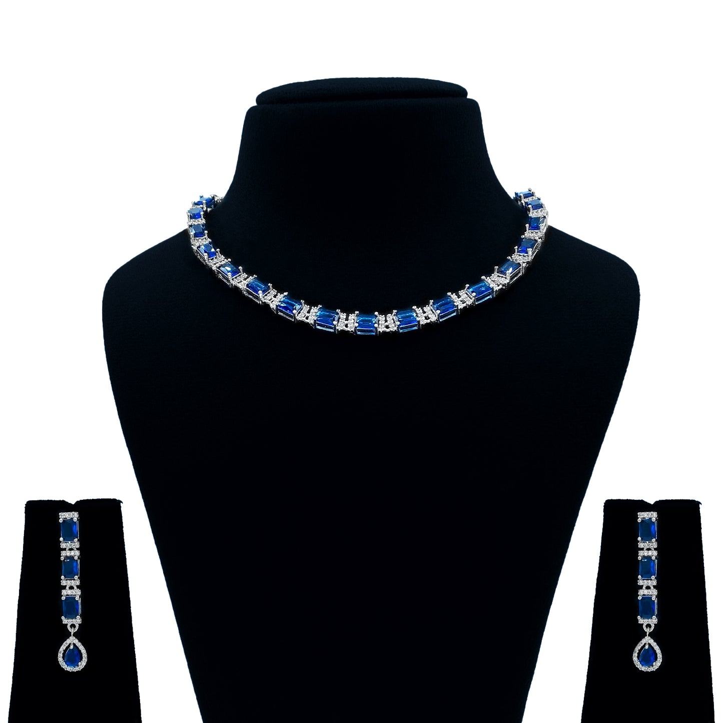 Harini  AD Studded Necklace Set