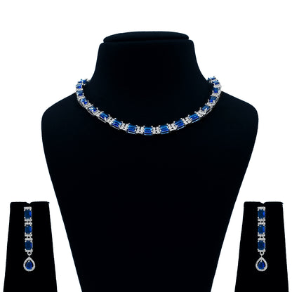 Harini  AD Studded Necklace Set