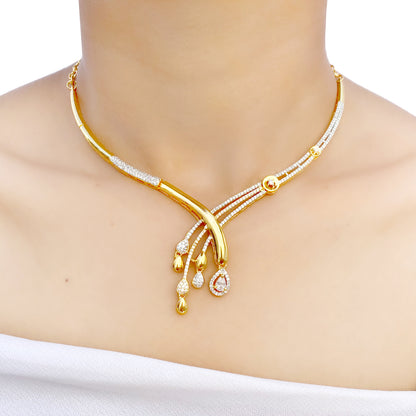 Narmada AD Studded Necklace Set