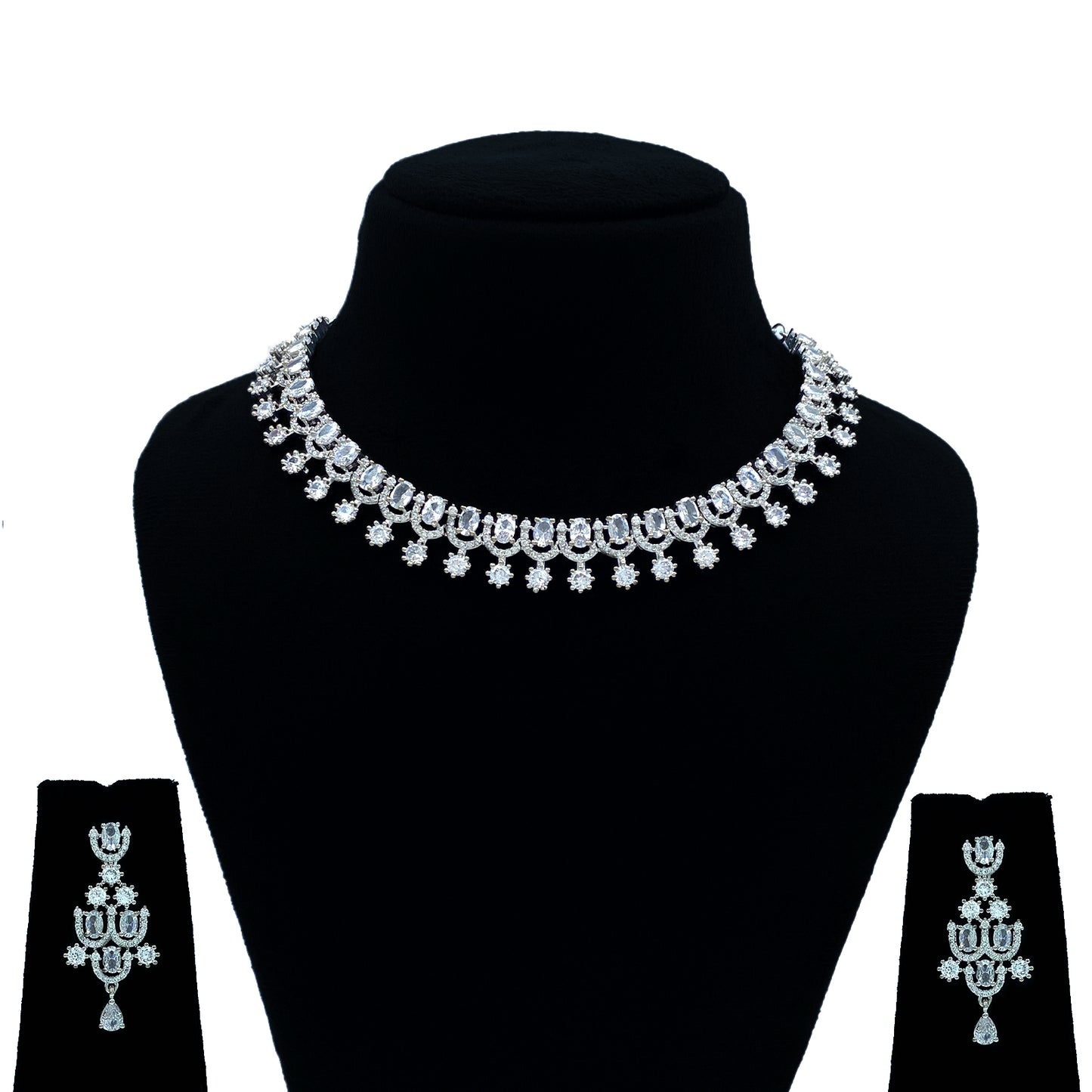 Sitara AD Studded Necklace Set