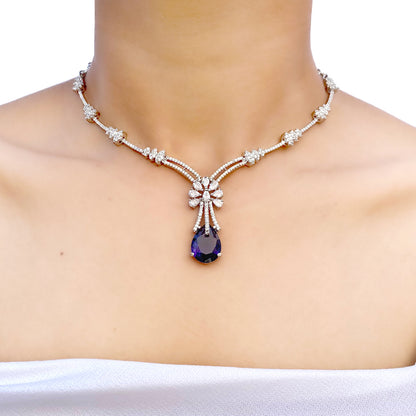 Samira AD Studded Necklace Set