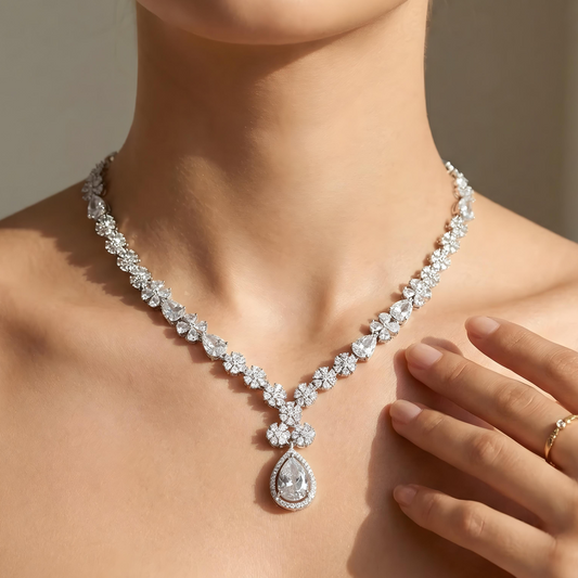 Noorika AD Studded Necklace Set