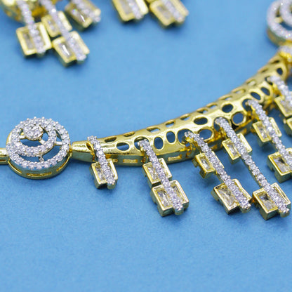 Indrani AD Studded Necklace Set