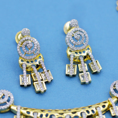 Indrani AD Studded Necklace Set